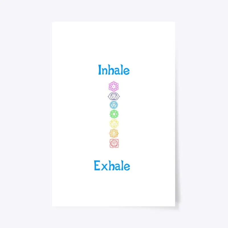 Inhale Exhale Chakra Line 